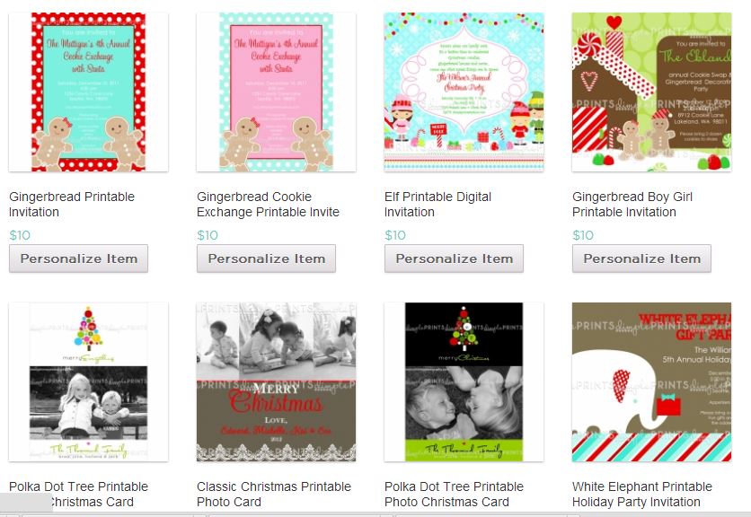 christmas printables