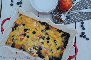 Cake Mix Fresh Fruit Cobbler! - Tatertots and Jello