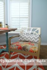 How to Upholster a Chair Seat and Our Master Bedroom Nook – Sneak Peek!