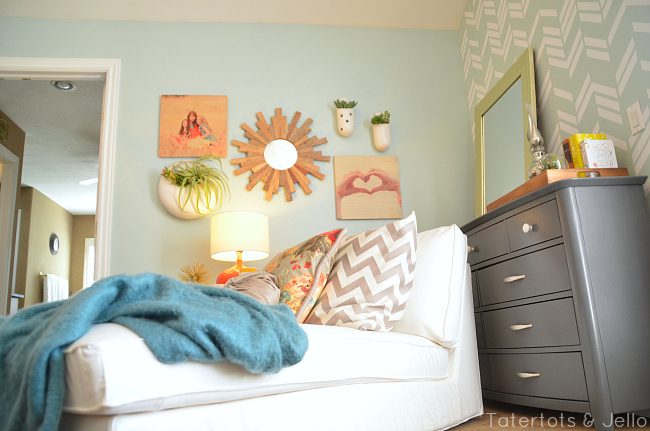 master bedroom reading nook at tatertots and jello