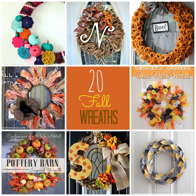 20 DIY Fall Wreath Ideas