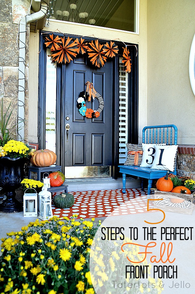 5 steps to the perfect front porch