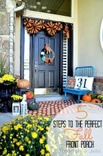 5 Tips to Creating a Beautiful Fall Front Porch!!