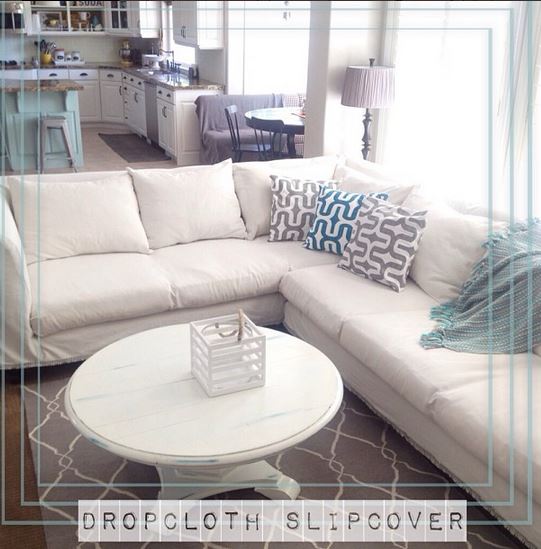 slipcover sectional