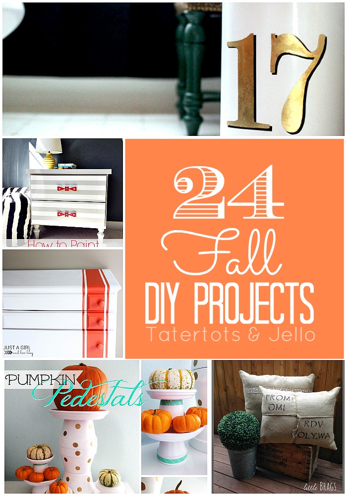 24 fall diy projects at tatertots and jello