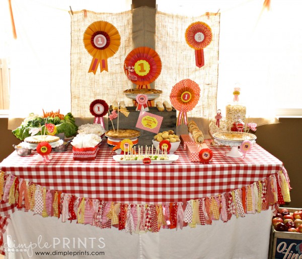 country fair birthday party