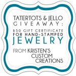Link Party Palooza — and Kristen’s Custom Creations Giveaway!