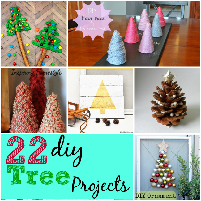 22 diy holiday tree projects