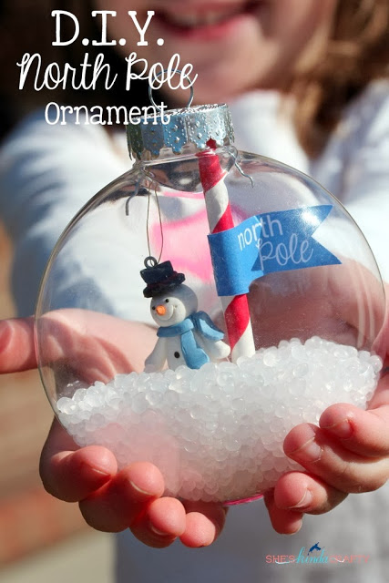 Happy Holidays: DIY North Pole Ornament