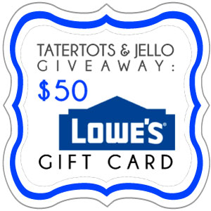 Link Party Palooza — and $50 Lowe’s Giveaway!