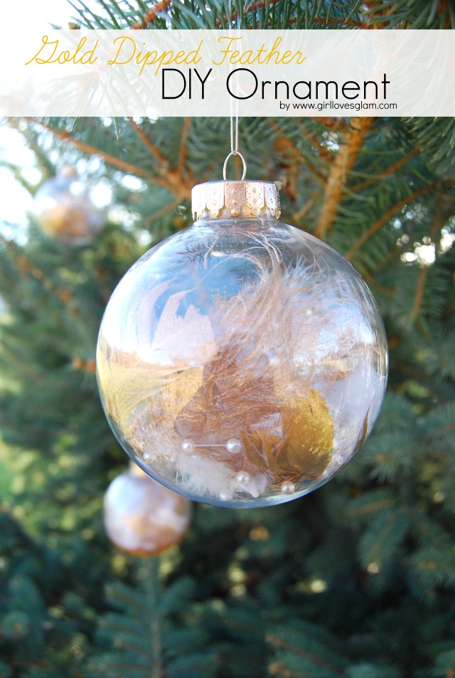 Gold-Dipped-Feather-DIY-Ornament