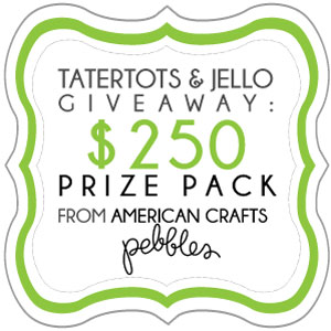 Link Party Palooza — and American Crafts Giveaway!