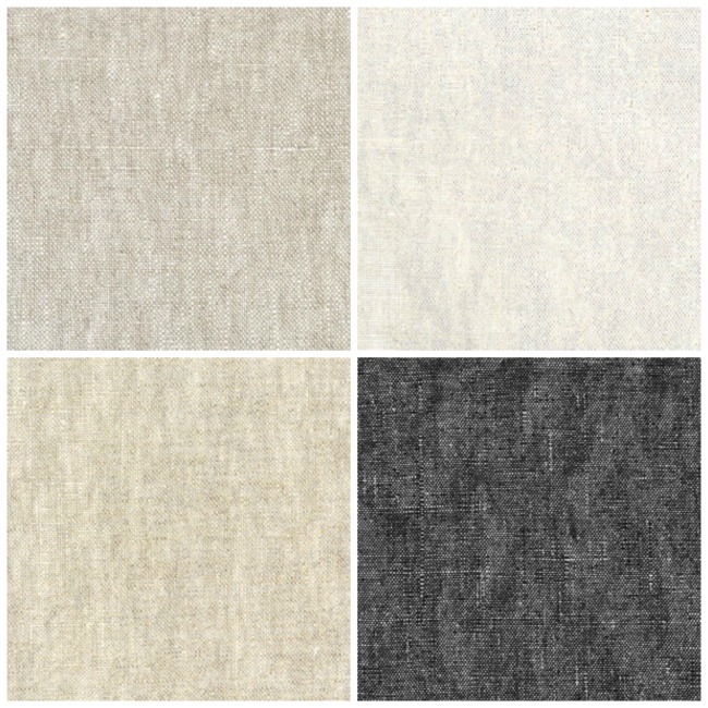 metallic linen fabrics