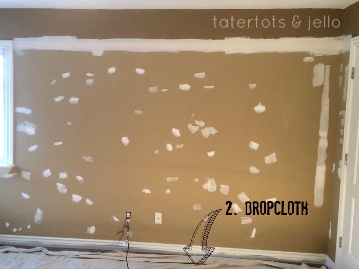 2. dropcloth