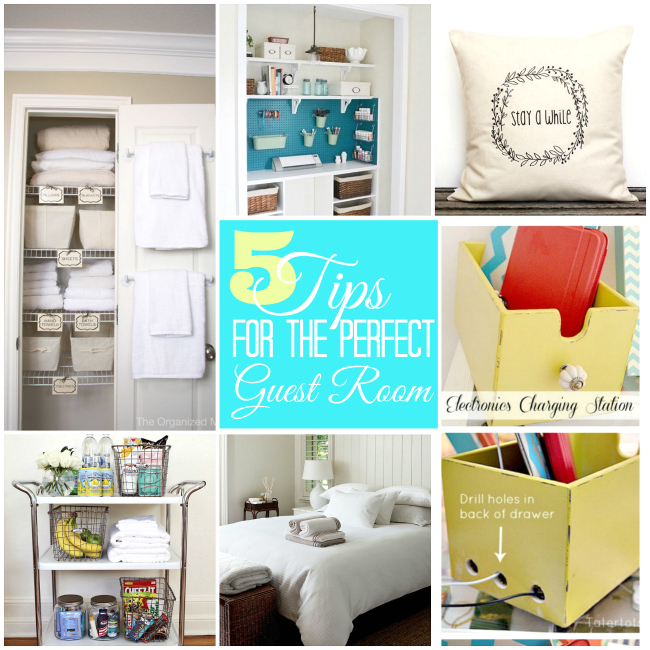 5 tips for the perfect guest room
