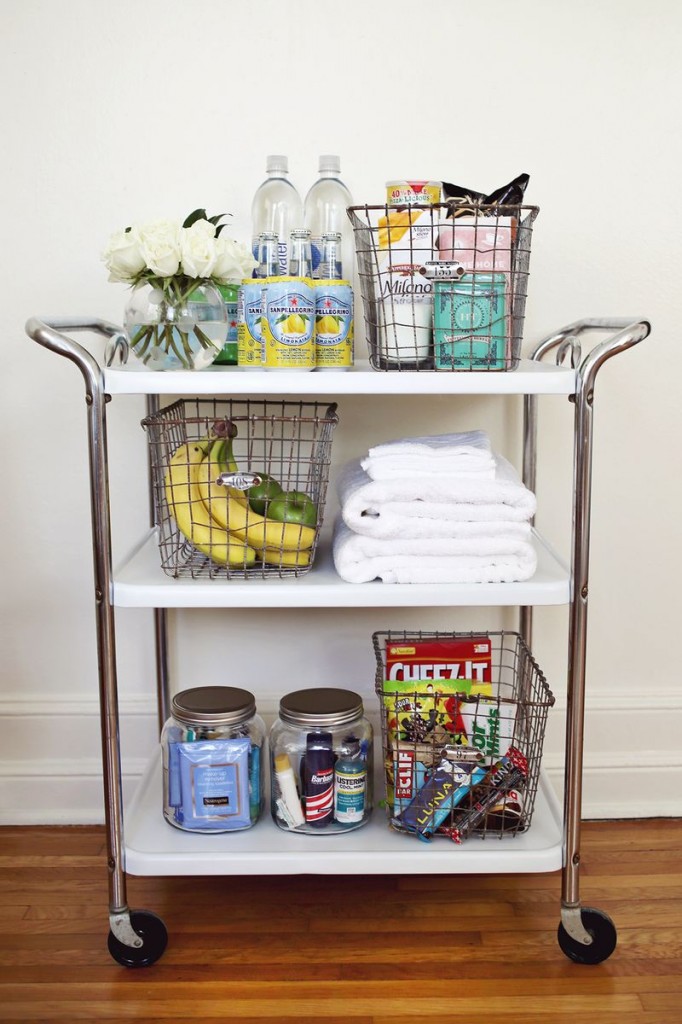 guest room cart