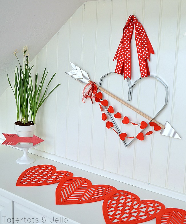 industrial heart wreath diy