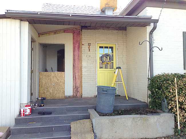 turning the door into a window