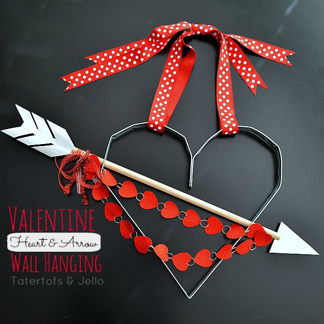 Create a Valentine Heart and Arrow Aluminum Wall Hanging! - Tatertots and  Jello