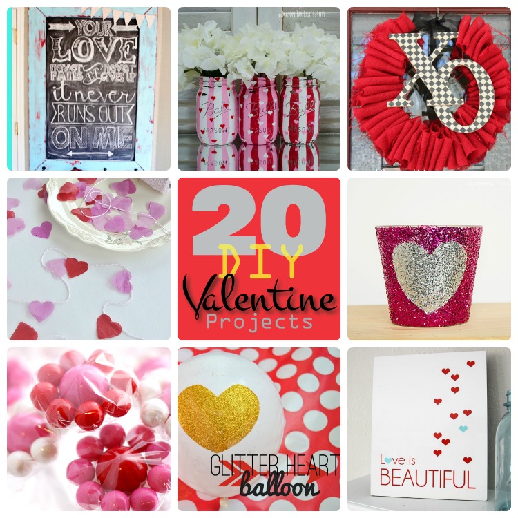 20 diy valentine projects