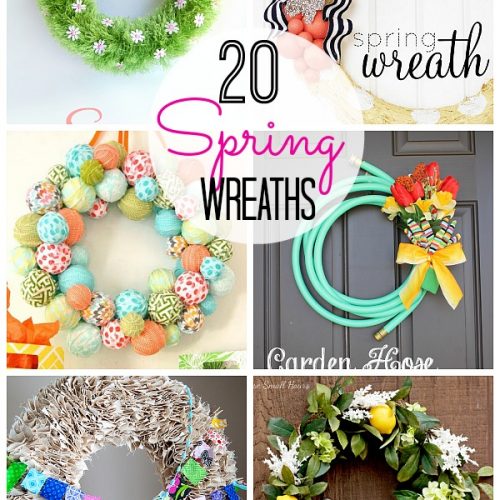 20 spring wreaths
