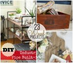 Great Ideas — 23 DIY Wood Projects!!