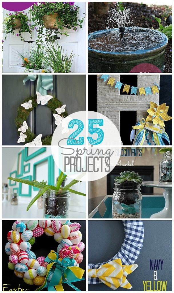 25 spring projects at tatertots and jello