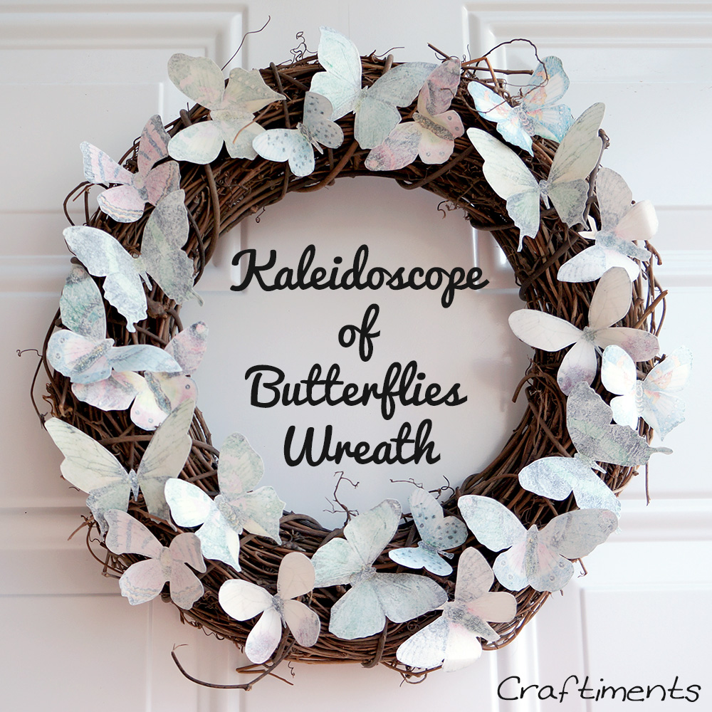 Butterfly wreath 4