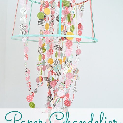 How to Make a Paper Chandelier