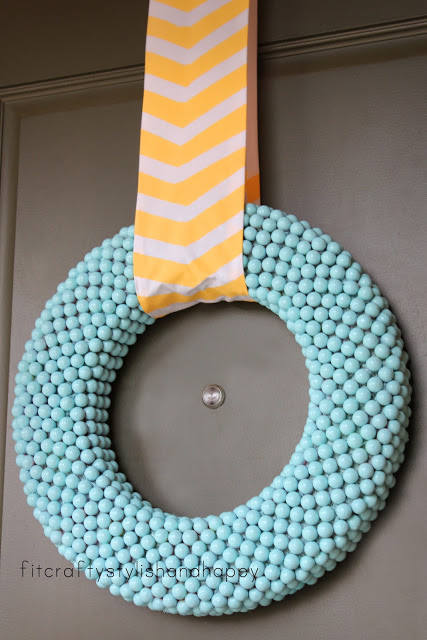 spring Easter wreath 1