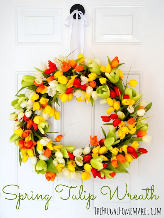 springtulip wreath