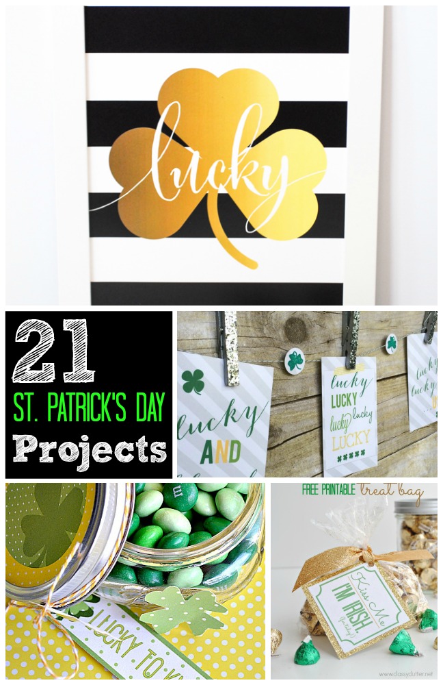 21 st. patricks day projects