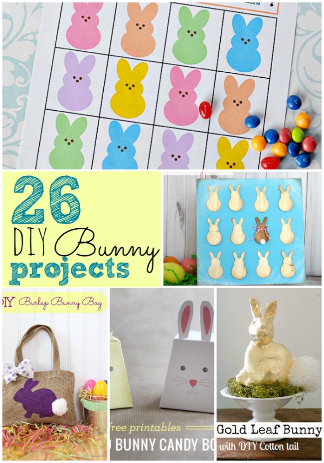 26 DIY Easter Bunny Projects