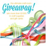 Win the Ultimate Craft Room Giveaway ($1,000 value)!!