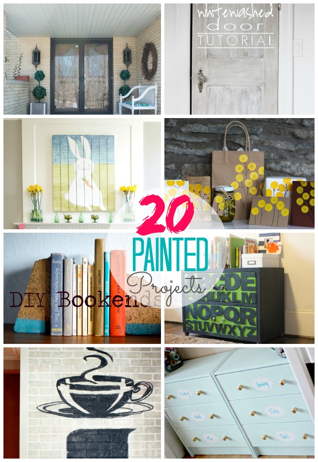 Great Ideas — 20 DIY Painted Projects for YOUR home!