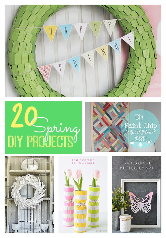 20 spring diy projects at tatertots and jello