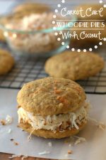 Carrot Cake Whoopie Pies with Coconut!!