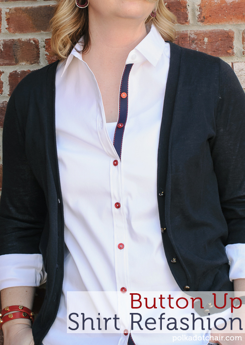 button-up-shirt-refashion-project
