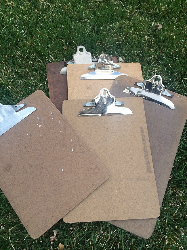 clipboards before
