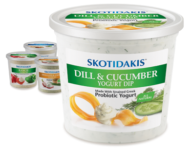 dill and cucumber dip