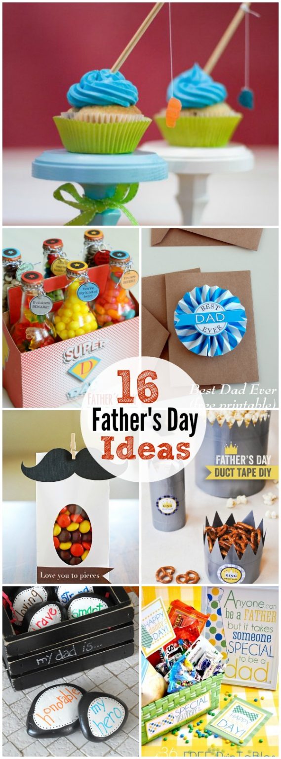 16 Easy Father's Day Gift Ideas and Printables!