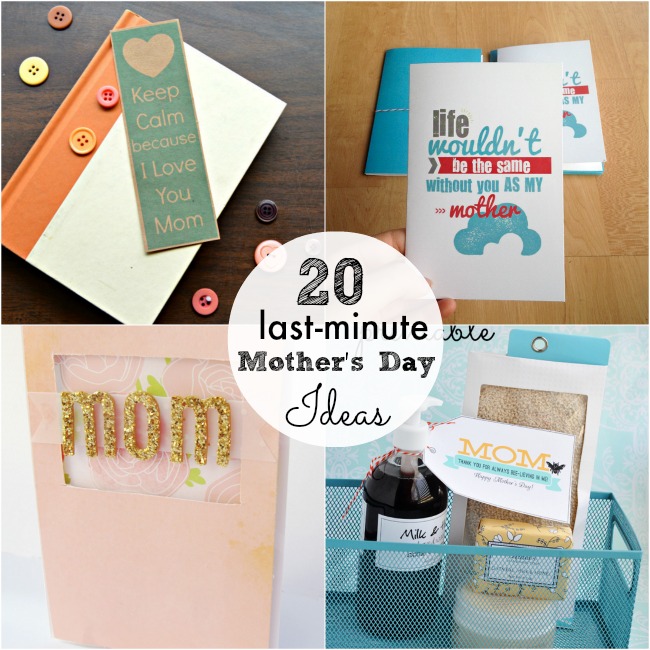 20 last minute mothers day ideas