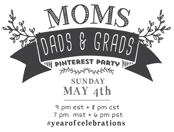 moms and grads pinterest party image