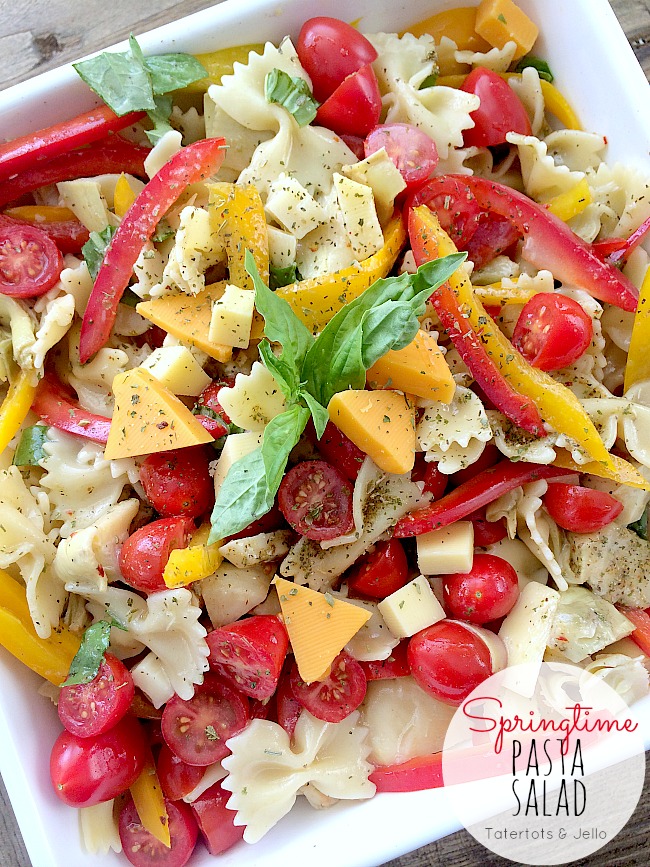 Fresh Springtime Veggie Pasta Salad Recipe