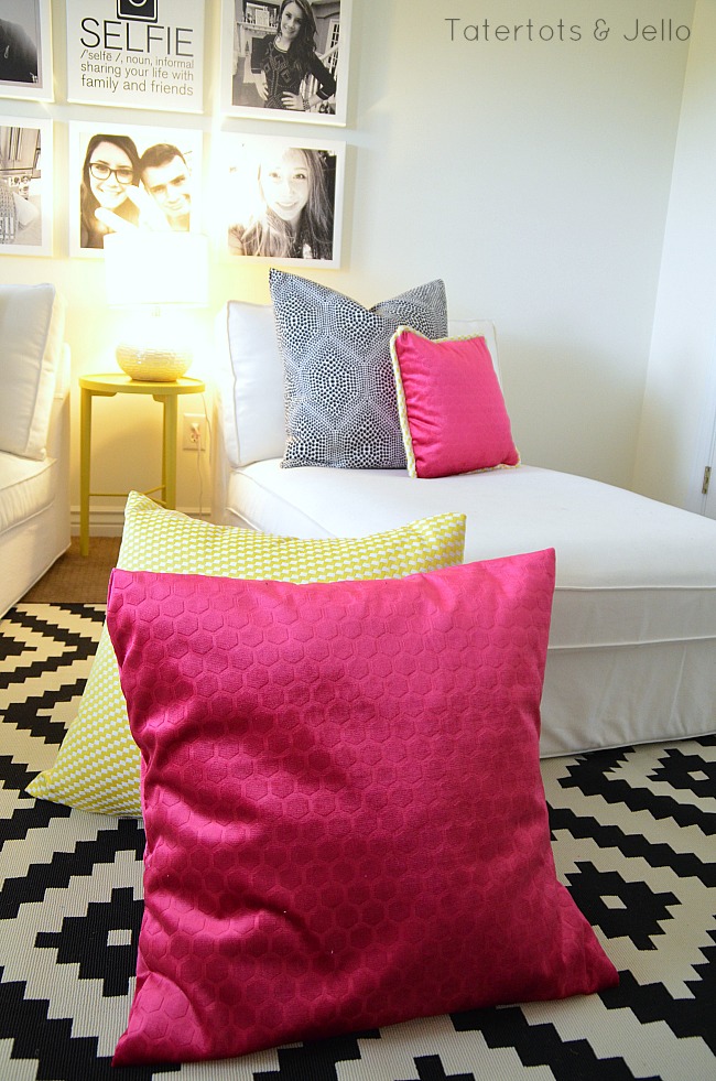tween hangout room sneak peek pillows