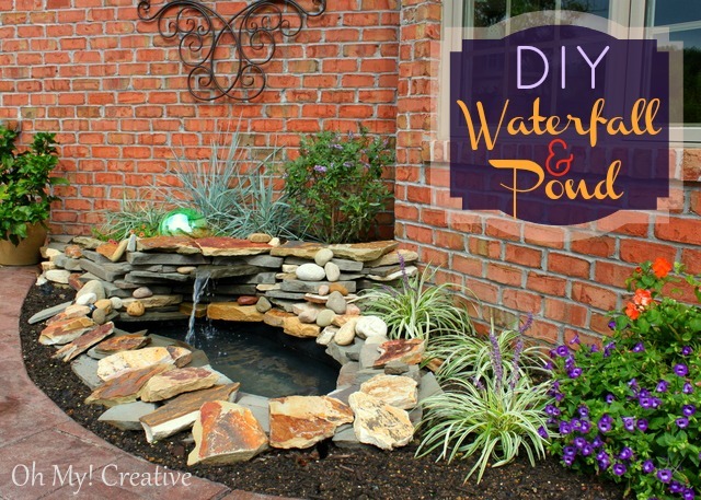 Diy-waterfall-and-pond