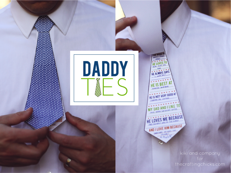 Printable Dad Ties