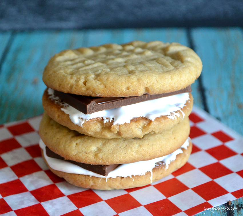 Peanut Butter Cookie Smores