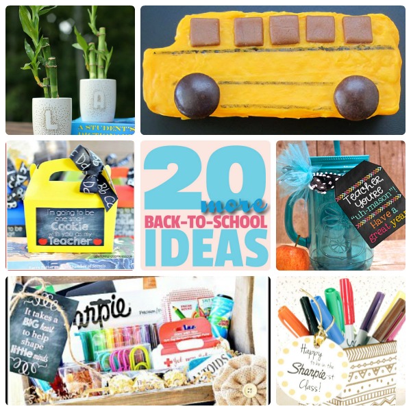 Great Ideas — 20 More Back to School Ideas!