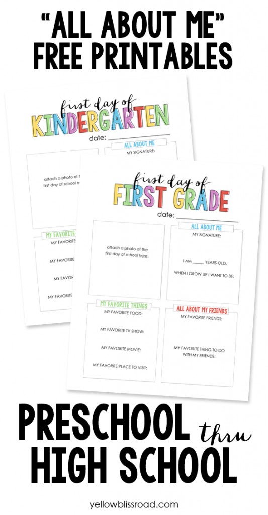 All-About-Me-Free-Printables